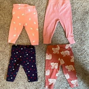 Baby girl pants (4 assorted pieces)